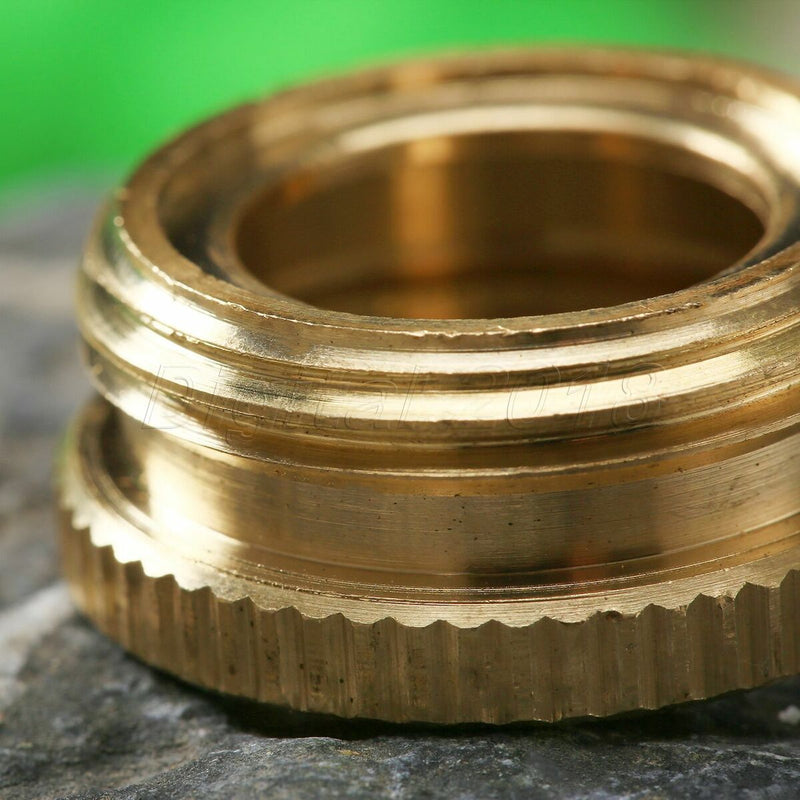 3/4" Brass Threaded Hose Tap Water Pipe Connector Tube Fitting  Accessory Tool