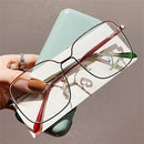 Anti-blue Ray Glasses Anti Glare & Eye Strain Square Glasses Computer Glasses