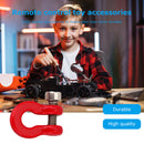 8pcs for 1/24 Axial SCX24 RC Crawler Car Metal Bumper D-ring Tow Hooks Red