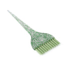 Plastic Crystal Hair Dye Brush Hair Coloring Applicator Hair Comb Barber To