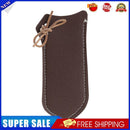 Anti-Scald Anti-Slip PU Leather Frying Pan Handle Protective Cover (Coffee)