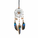 Mirror Ornament Pendant Chic Feather  Handcraft  Car Interior Dream Catcher