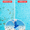 Pool Vacuum Head with Brush Bag Pole for Swimming Pool Spa Pond Fountain Bl