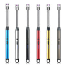 Windproof Electric BBQ Lighter USB Plasma Ignition for Gas Stove (Black)