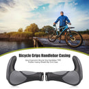 2pcs Ergonomic Bicycle Grip Handlebar TPR Rubber Casing Sheath Bar End (A) Newly