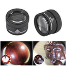 30X Magnifying Glass K9 Optical Lens Monocle Magnifier for Coin Stamps Loup