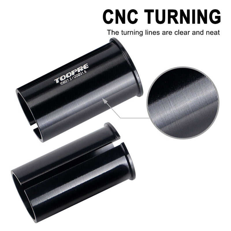 Mountain Bicycle Bike Seat Tube Sleeve Reducer Seatpost Converter Adapter A