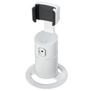 360 Rotation Face Tracking Tripod Phone Holder Live Video Gimbal (White) Newly