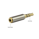 Adapter Converter 3.5mm Male To 2.5mm Female Stereo Audio Headphone Jack