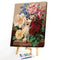 DIY Digital Oil Painting By Numbers Kits Colorful Flower Acrylic Color Drawing