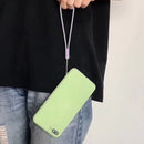 #A Universal Wrist Strap Hand Lanyard for Mobile Phone Camera Silicone Hanging C