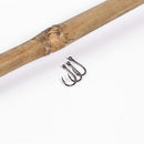 100pcs/box High Carbon Steel Fishhook Barbed Hooks High Efficiency Sharp Flatted