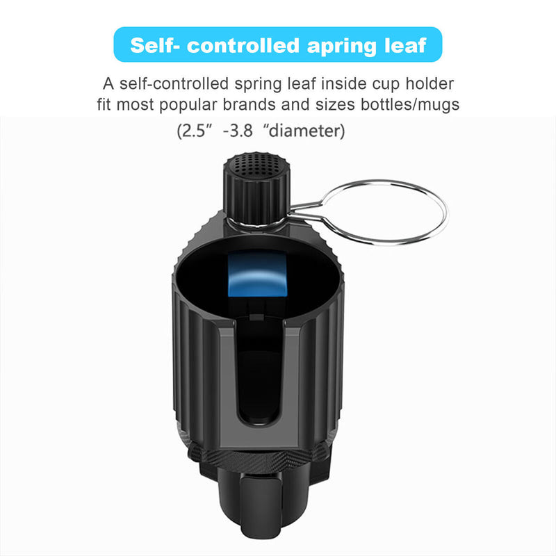 Multifunctional Car Cup Holder - Cups & Phone Storage Stand Adjustable Base