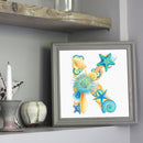 5D DIY Diamond Painting Kits Starfish Letter K Full Round Drill Art (G664)