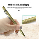 Tungsten Carbide Tip Scriber Pen Diamond Glass Ceramic Engraver (Golden)
