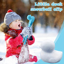 Snowball Maker Tool Duck Shape Snow Ball Tongs Clip with Handle (Blue) Newly