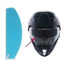 Motorcycle Helmet Waterproof Rainproof Anti-Fog Lens Visor hot Clear Film I4A7