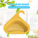 Sink Strainer Colander Drain Basket 1 Sink Drying Shelf Rack & 2 Sponges Newly
