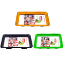 Food Preservation Tray Plastic Food Fresh Storage Plates Container (Green)