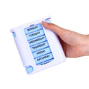 7 Days Pill Case Travel Pillbox Medicine Container Tablet Sorter Organizer