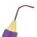Embroidery Pen Needle Stitches Weaving Tool Sewing Kit Accessory (Purple) Newly