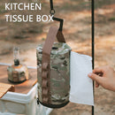 Polyester Camping Paper Box Large Capacity Caliber Paper Cloth Box for Household