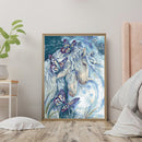 Full Embroidery Printed Horn Horse DIY Cross Stitch Kits 11CT Needlework Sets