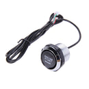 Vehicle Engine Start Press Button Push Switch Ignition Starter Blue Light