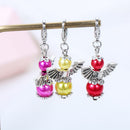 Crochet Stitch Lock Locking Stitch Markers Knitting Stitch Markers Angel