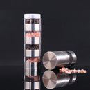 Spice Jars Bottle Seasoning Container Outdoor BBQ Condiment Organizers Portable