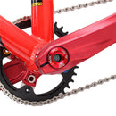MUQZI CNC MTB Road Bike M19 Crank Cover Screws Crankset Bolt Cap (Red)