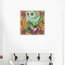 5D DIY Special Shaped Diamond Painting Owl Cross Stitch Mosaic Kit (R111) Newly