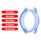 Soft TPU Case for TicWatch Pro 3 Pro 3 Lite Smartwatch Accessories (Blue)