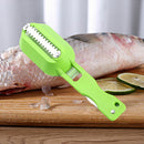 Kitchen Fish Scales Scraping Graters Fast Remove Fish Cleaning Peeler Scraper