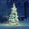 #A 60/72led Solar Candy Cane Lamp Create Festive Atmosphere for Holiday Party