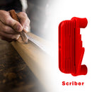 Center Finder Line Scriber Marking Gauge Wooden Locator Scribe Carpenter Tool