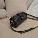 Female PU Leather Crossbody Bag Women Pure Color Trending Small Zipper Handbag