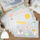 4* Wedding Planning Stickers Wedding Engagement Self-adhesive Planning O3Y2