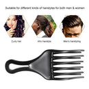 Hair Dressing Fork Comb Salon Strong Grip Wide Teeth Hairstyle Comb Hair Care