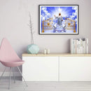 5D DIY Diamond Painting Full Round Drill Open Door Jesus Wall Decor Rhinestone