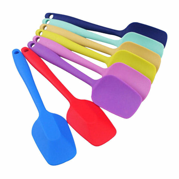 Heat Resistant Silicone Spoon Cake Pastry Spatula Bakeware U Tool Kitchen U9P2