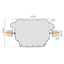Winter Summer Ice Car Windscreen Cover Dust Protector Sun Shade Auto Visor