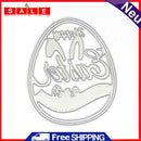 Metal Cutting Stencil Template Easter Eggs Paper Cutting Card Embossing Decor