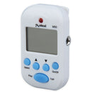 M50 Professional LCD Clip-on Digital Tuner Metronome for Guitar Piano White