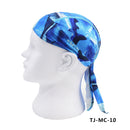 Outdoor Sport Headscarf Breathable Printed Sunscreen Cycling Cap (TJ-MC-10)