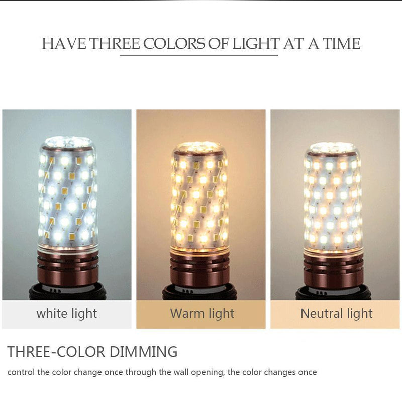 E27 60LED Corn Bulb Light AC 85-240V Constant Current No Flicker LED Lamp Newly