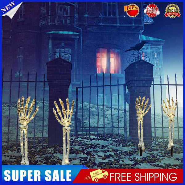 1 Pairs Luminous Ghost Hand Holiday Party Decor for Home Garden Country Hou