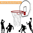 Sports Durable Chain Nets Metal Basketball Net with S Hooks Link Rims