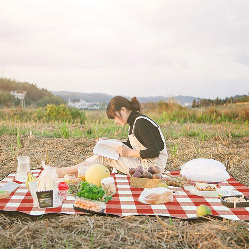 Portable Camping Mat Blanket Outdoor Waterproof Moisture-proof Picnic Travel Pad