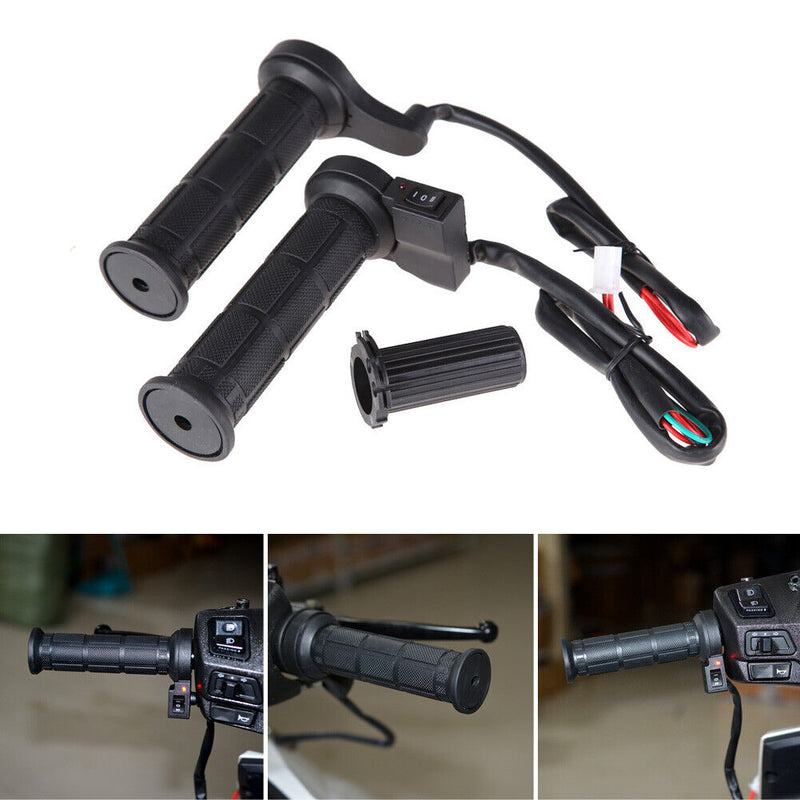 Motorcycle handlebar 22mm electric hand heated molded handles ATV warmers motorcycle H